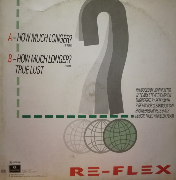 Re-Flex - How Much Longer? (Remix) | Parlophone (16 2006166) - main