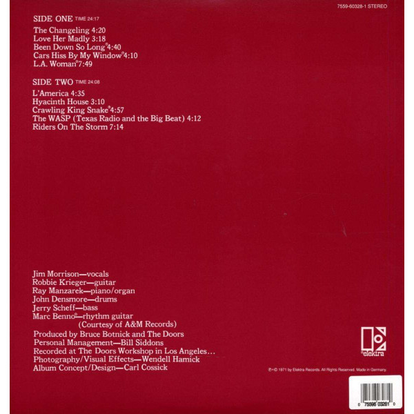 The Doors - L.A. Woman | Elektra (0075596032810) - 2