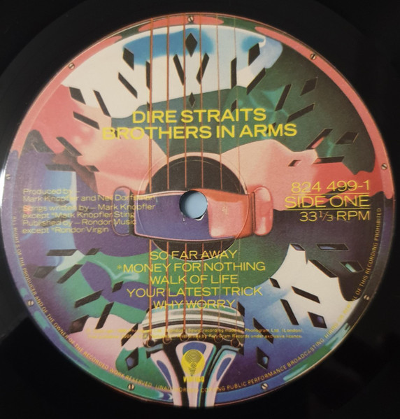 Dire Straits - Brothers In Arms | Vertigo (824 499-1) - 3