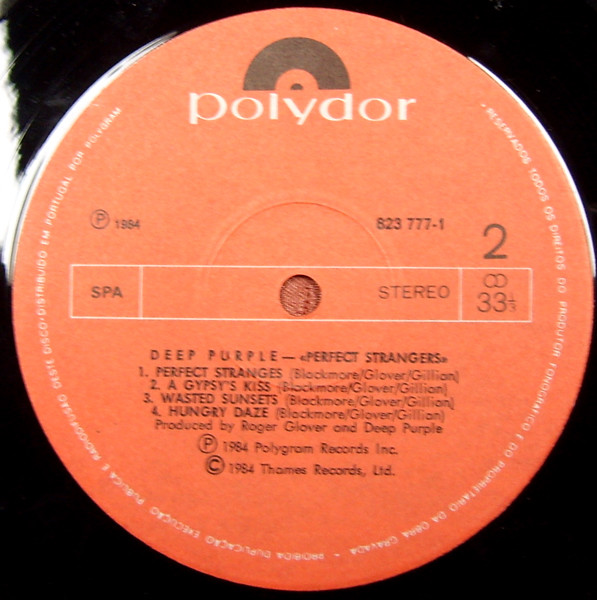 Deep Purple - Perfect Strangers | Polydor (823 777-1) - 4