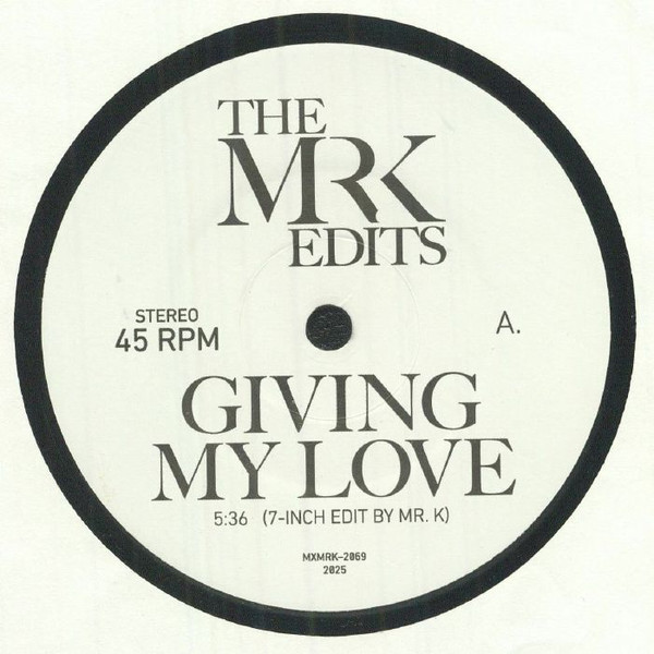 Janice McClain / The Ritchie Family - Giving My Love | The Mr. K Edits (MXMRK-2069)