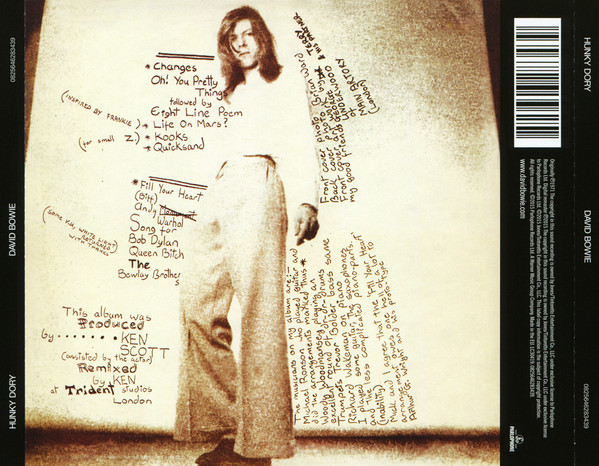 David Bowie - Hunky Dory | Parlophone (0825646283439) - 2