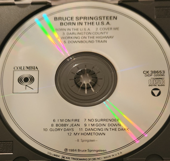 Bruce Springsteen - Born In The U.S.A. [CD] | Columbia (CK 38653) - 4