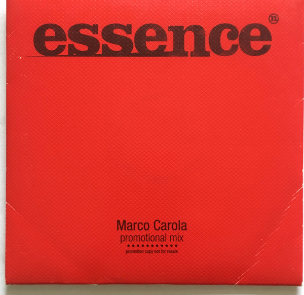 Marco Carola - Essence | Not On Label (none)