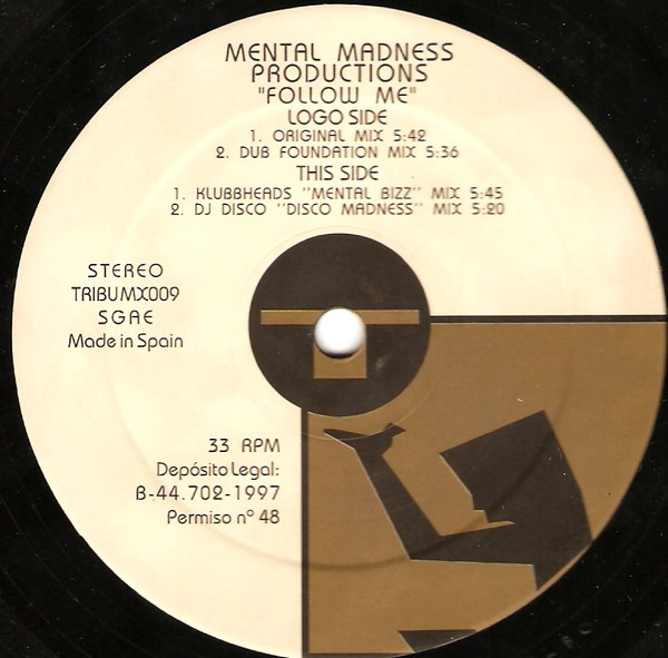 Mental Madness Productions - Follow Me | Tribute (TRIBUMX009) - 3