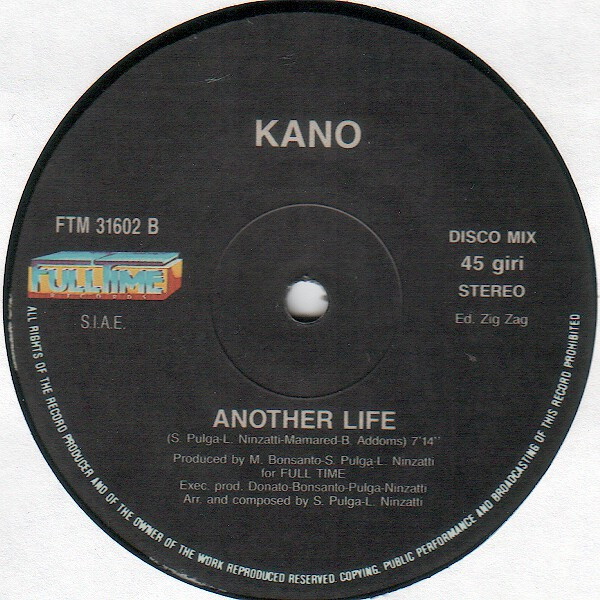 Kano - I Need Love / Another Life | Full Time Records (FTM 31602) - 2