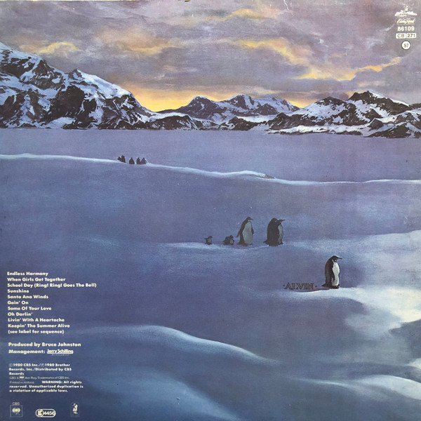 The Beach Boys - Keepin' The Summer Alive | Caribou Records (CRB 86109) - 2