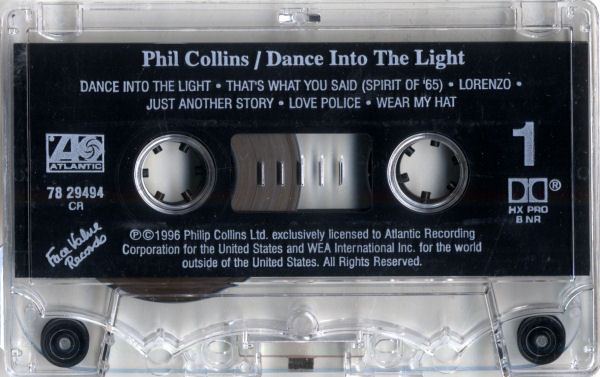 Phil Collins - Dance Into The Light | Atlantic (78 29494) - 2 Phil Collins - Dance Into The Light | Atlantic (78 29494) - 2