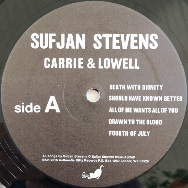 Sufjan Stevens - Carrie & Lowell | Asthmatic Kitty Records (AKR099) - 3 Sufjan Stevens - Carrie & Lowell | Asthmatic Kitty Records (AKR099) - 3