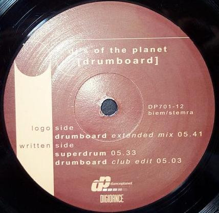 DJ's Of The Planet - Drumboard | Danceplanet Recordings (DP701-12) - 4