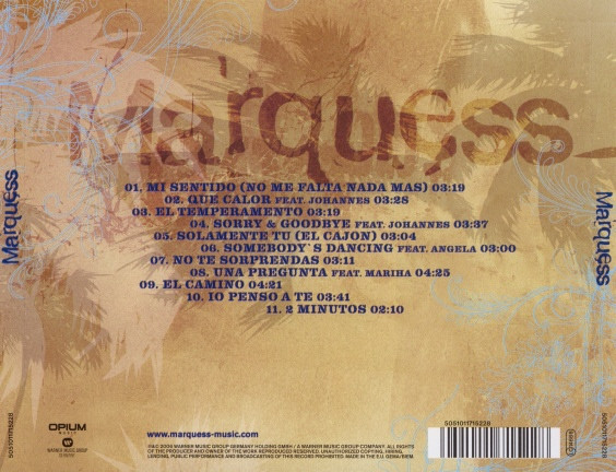 Marquess - Marquess | Opium Music (5051011715228) - 2 Marquess - Marquess | Opium Music (5051011715228) - 2