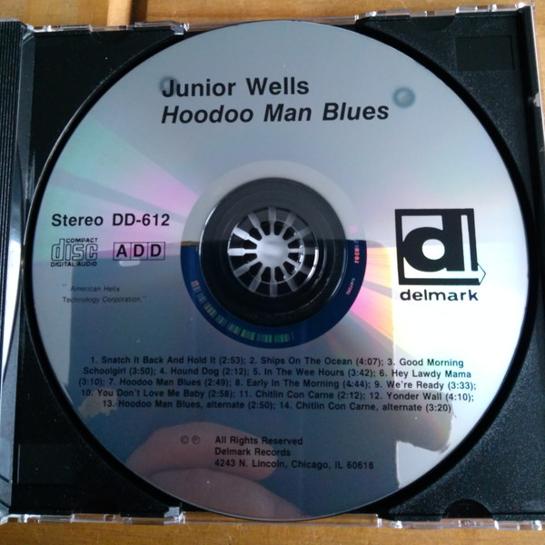 Junior Wells' Chicago Blues Band With Buddy Guy - Hoodoo Man Blues | Delmark Records (DD-612) - 2