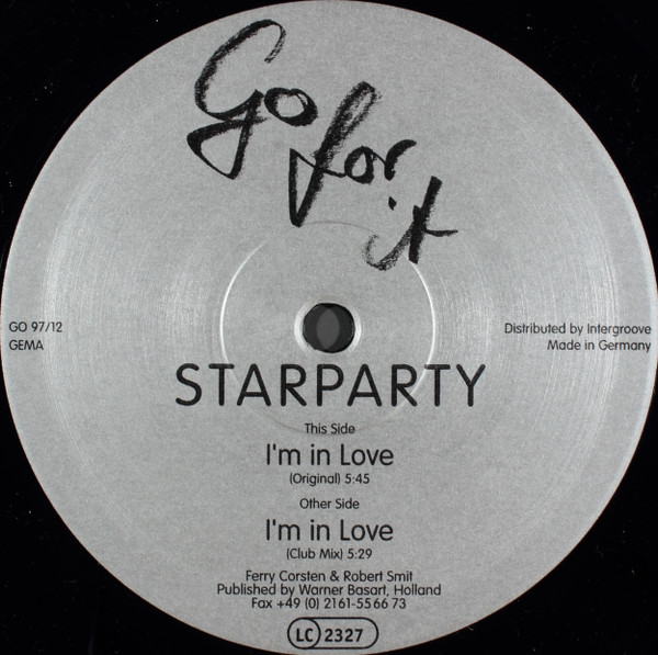 Starparty - I'm In Love | Go For It (GO 97/12) - main