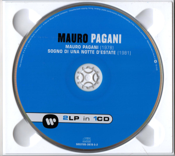 Mauro Pagani - Mauro Pagani / Sogno Di Una Notte D'Estate | Warner Music Italy (5053105-3870-5-2) - 3