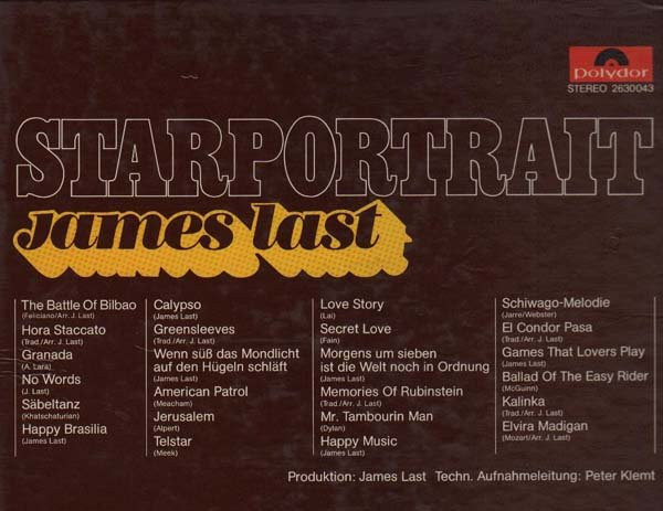 James Last - Starportrait | Polydor (2630043) - 2