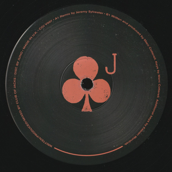 Club Of Jacks - Vaults E.P. | Club Of Jacks (COJ V007) - 2 Club Of Jacks - Vaults E.P. | Club Of Jacks (COJ V007) - 2