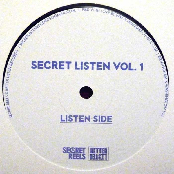 Various - Secret Listen Vol. 1 | Secret Listen Records (SLR001)