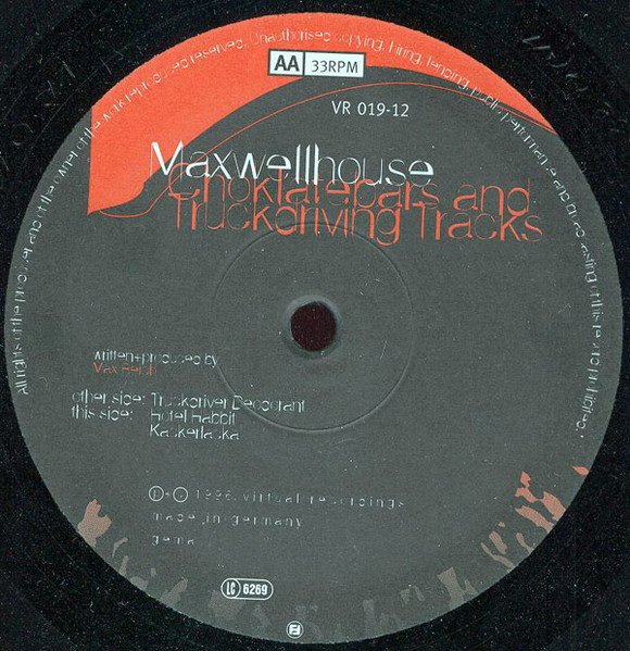 Maxwellhouse - Choklatebars And Truckdriving Tracks | Virtual Recordings (VR 019-12) - 2 Maxwellhouse - Choklatebars And Truckdriving Tracks | Virtual Recordings (VR 019-12) - 2