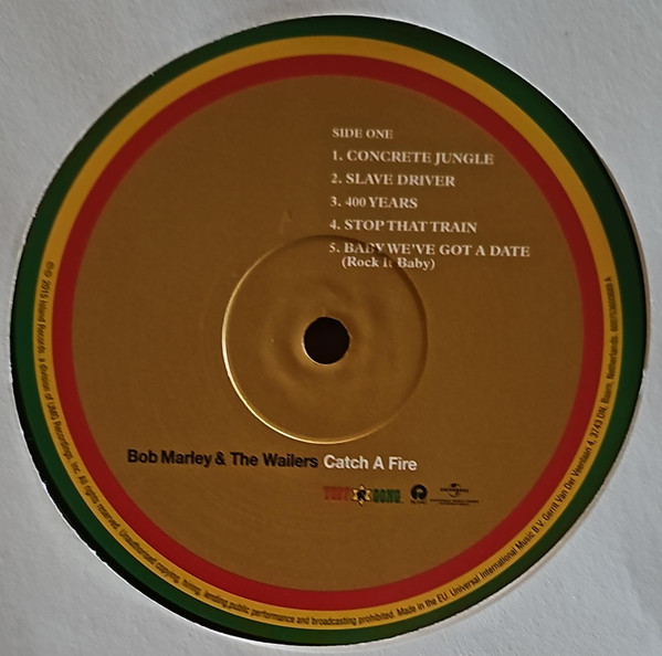 Bob Marley & The Wailers - Catch A Fire | Tuff Gong (600753600689) - 3 Bob Marley & The Wailers - Catch A Fire | Tuff Gong (600753600689) - 3