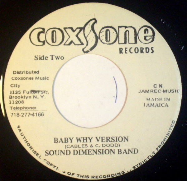 The Cables - Baby Why | Coxsone Records (none) - 2
