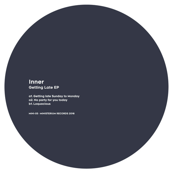 Inner - Getting Late EP | Ministerium Records (MINI-05) - main