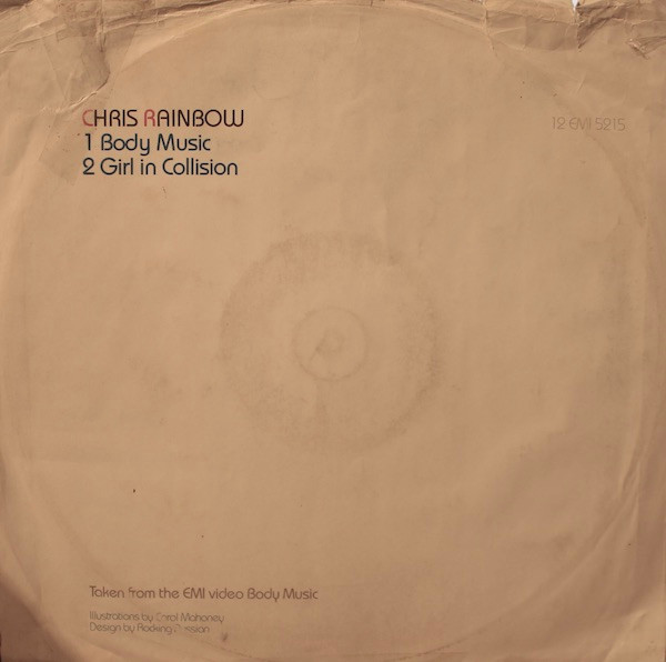 Chris Rainbow - Body Music | EMI (12EMI 5215) - 4