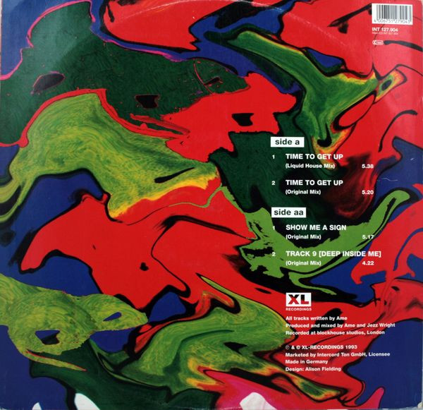 Liquid - Time To Get Up | XL Recordings (INT 127.904) - 2 Liquid - Time To Get Up | XL Recordings (INT 127.904) - 2