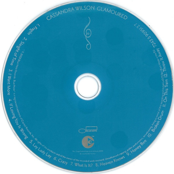 Cassandra Wilson - Glamoured | Blue Note (7243 5 90951 2 7) - 3