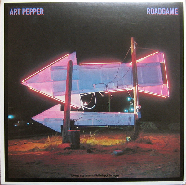 Art Pepper - Roadgame | Fantasy (FAN 96-19)