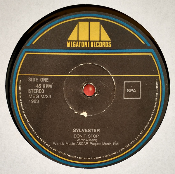Sylvester - Don't Stop / Won't You Let Me Love You | Gira (MEG M/33) - 2