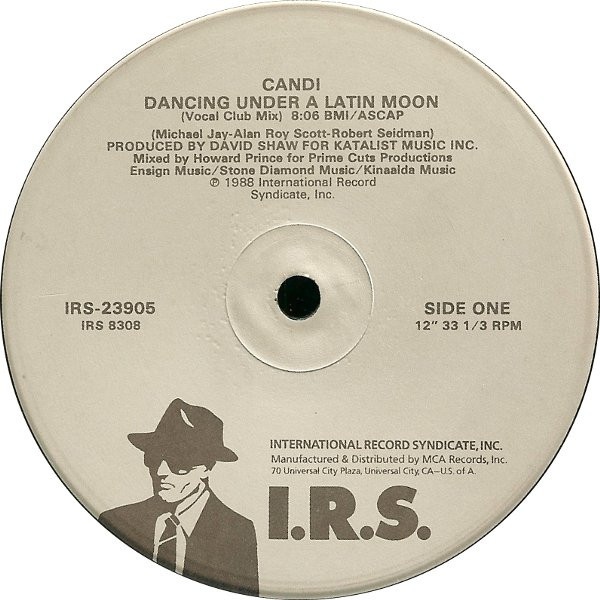 Candi - Dancing Under A Latin Moon (12") [Vinyl] | I.R.S. Records (IRS-23905) - 3