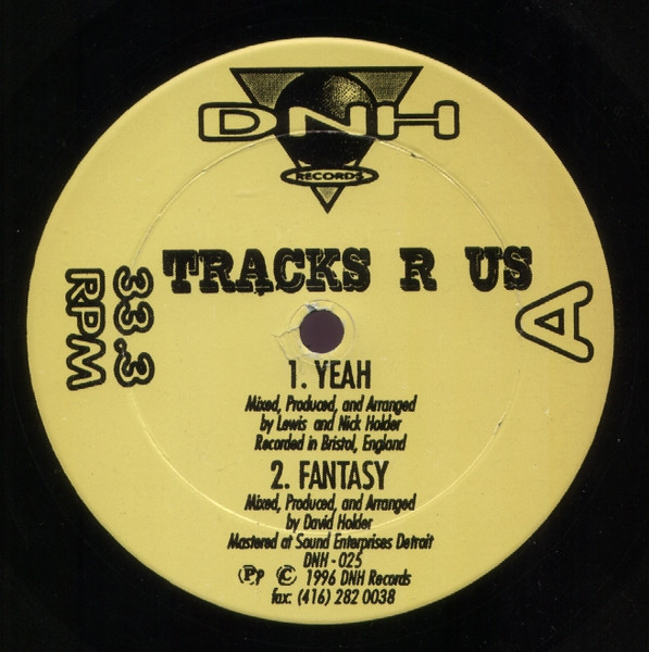 Nick Holder / David Holder - Tracks R Us | DNH Records (DNH-025) - main