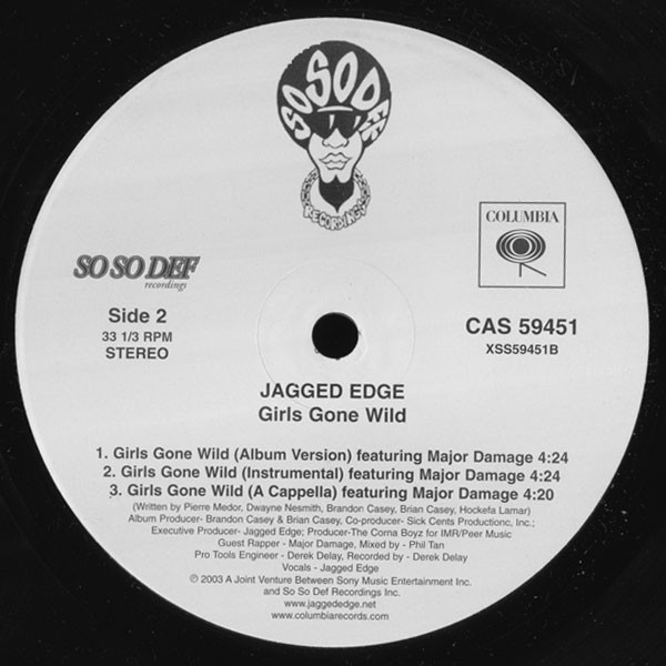 Jagged Edge - Walked Outta Heaven | Columbia (CAS 59451) - main