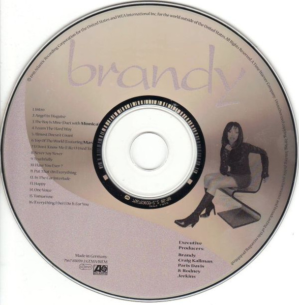 Brandy - Never Say Never | Atlantic (7567-83039-2) - 3 Brandy - Never Say Never | Atlantic (7567-83039-2) - 3