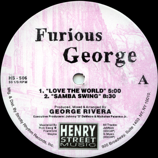 Furious George - Love The World | Henry Street Music (HS-506) - 3 Furious George - Love The World | Henry Street Music (HS-506) - 3