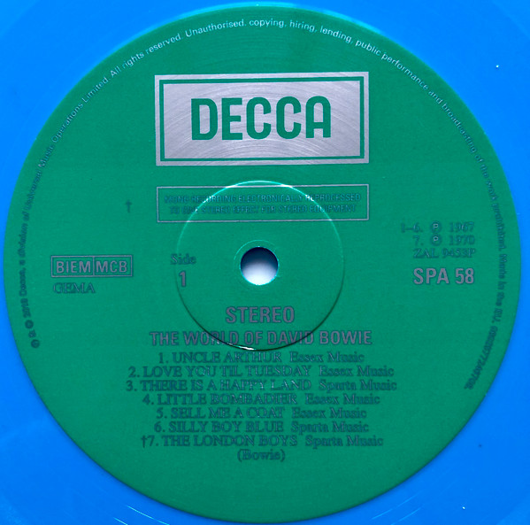 David Bowie - The World Of David Bowie | Decca (0602577246708) - 3 David Bowie - The World Of David Bowie | Decca (0602577246708) - 3