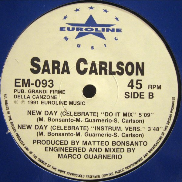 Sara Carlson - New Day "Celebrate" (Remix) | Euroline Music (EM 093) - 2