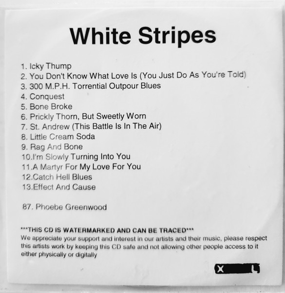 The White Stripes - White Stripes | XL Recordings (none)