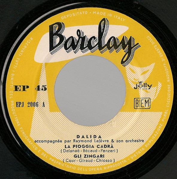 Dalida - Dalida | Jolly Hi-Fi Records (EPJ 2006) - 4