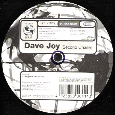 Dave Joy - Second Chase | Planet Traxx (PTRAXX2024) - 3 Dave Joy - Second Chase | Planet Traxx (PTRAXX2024) - 3
