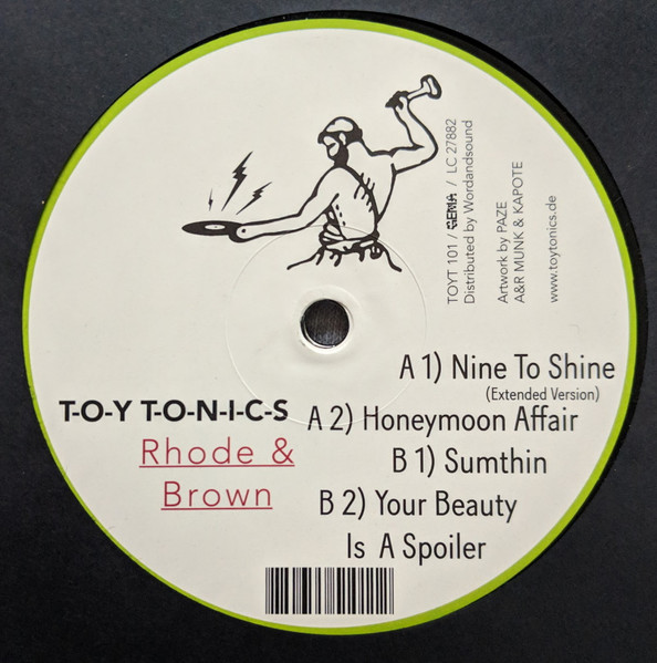 Rhode & Brown - Nine To Shine | Toy Tonics (TOYT 101) - main Rhode & Brown - Nine To Shine | Toy Tonics (TOYT 101) - main