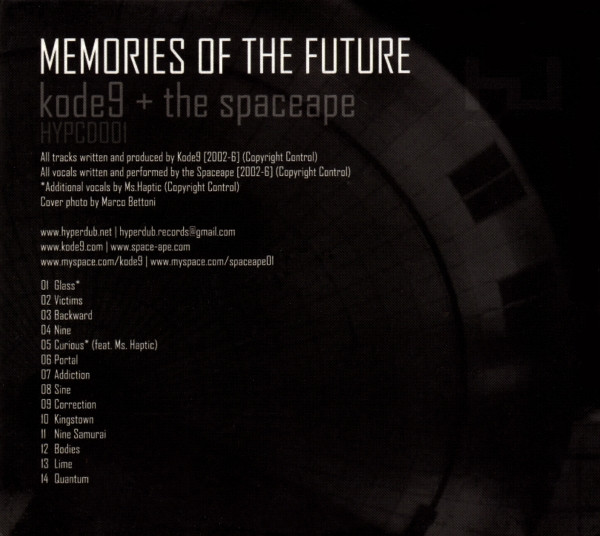 Kode9 + The Space Ape - Memories Of The Future | Hyperdub (HYPCD001) - main