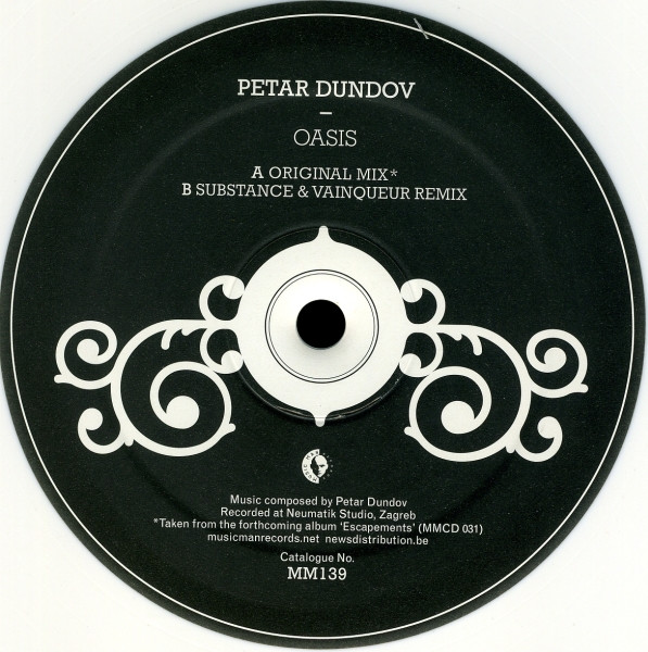 Petar Dundov - Oasis | Music Man Records (MM139)