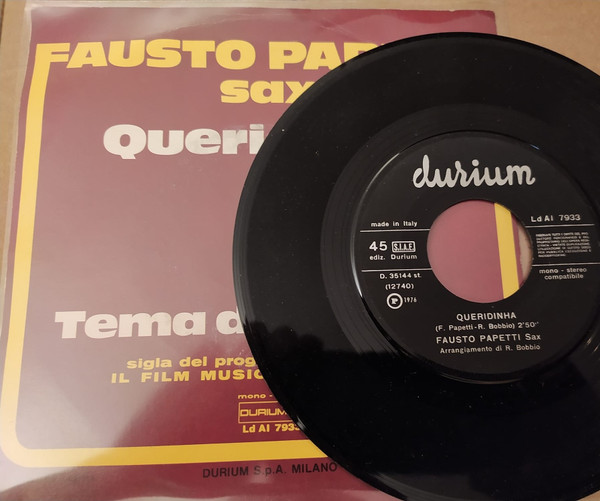 Fausto Papetti - Tema Di Adriana | Durium (Ld AI 7933) - 4 Fausto Papetti - Tema Di Adriana | Durium (Ld AI 7933) - 4