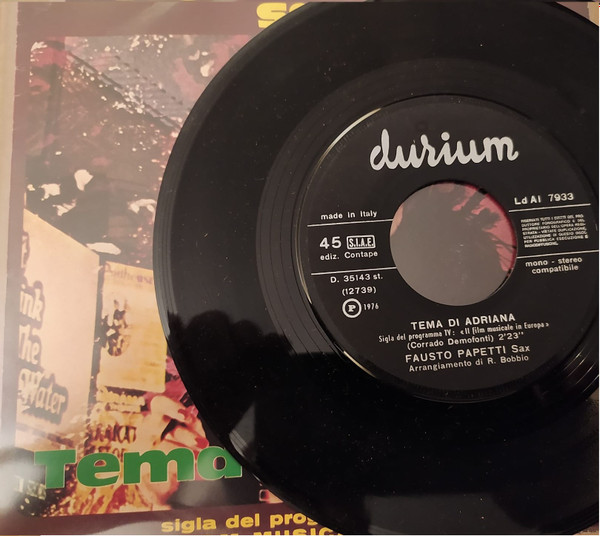 Fausto Papetti - Tema Di Adriana | Durium (Ld AI 7933) - 3 Fausto Papetti - Tema Di Adriana | Durium (Ld AI 7933) - 3