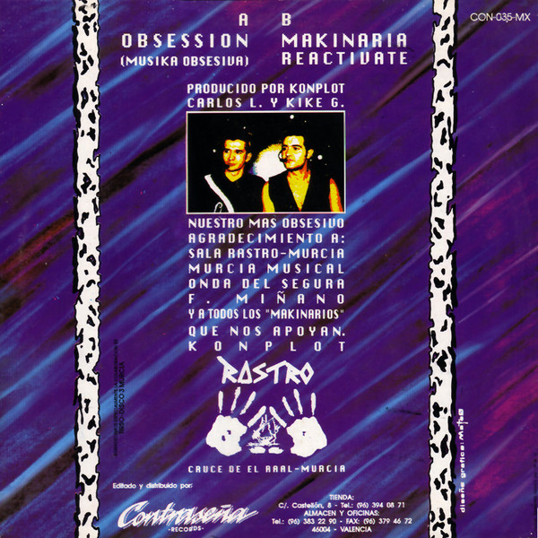 Konplot - Obsession | Contraseña Records (CON-035-MX) - 2 Konplot - Obsession | Contraseña Records (CON-035-MX) - 2