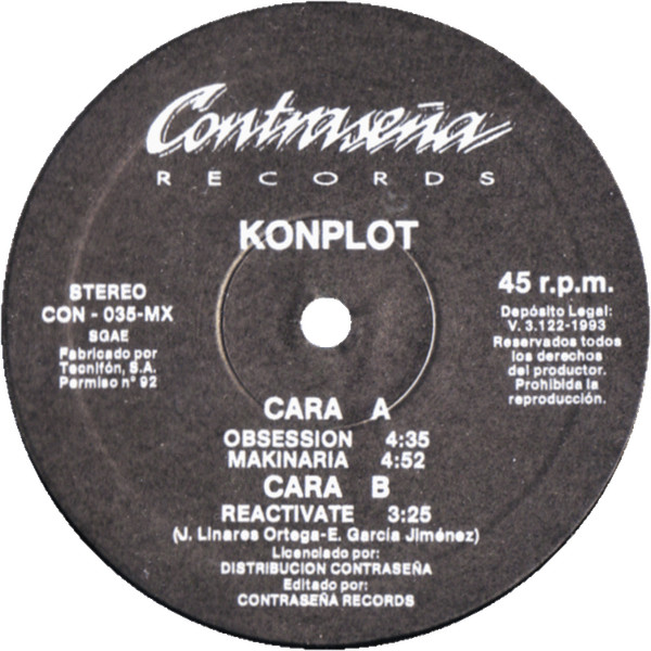 Konplot - Obsession | Contraseña Records (CON-035-MX) - 4 Konplot - Obsession | Contraseña Records (CON-035-MX) - 4