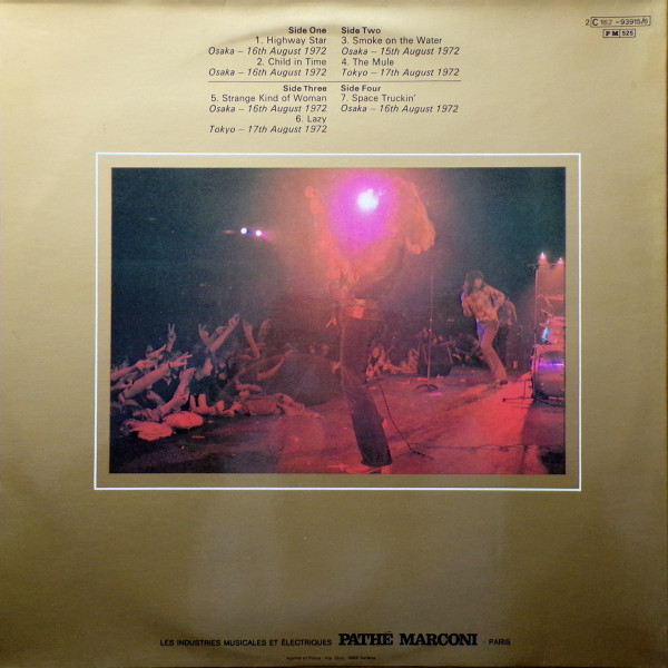 Deep Purple - Made In Japan | Purple Records (2 C 162-93915/6) - 3 Deep Purple - Made In Japan | Purple Records (2 C 162-93915/6) - 3