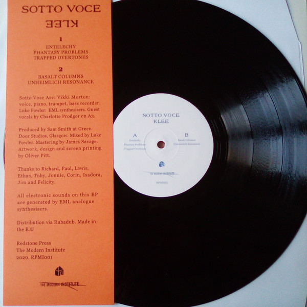 Sotto Voce - Klee | Redstone Press (RPMI001) - 3 Sotto Voce - Klee | Redstone Press (RPMI001) - 3