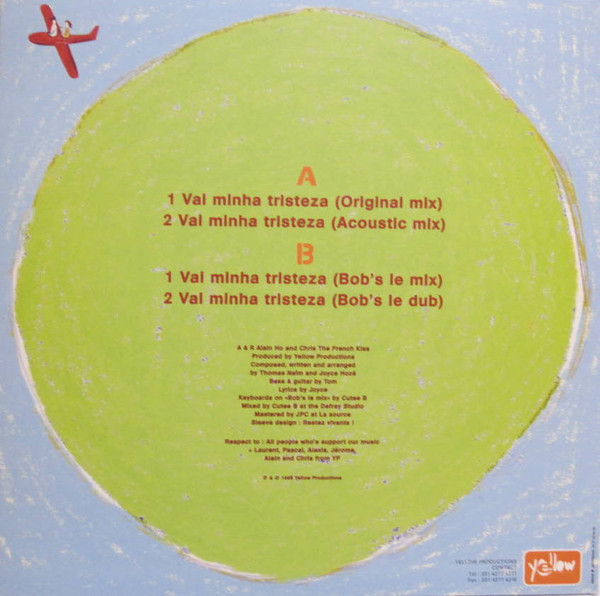 Tom & Joyce - Vai Minha Tristeza | Yellow Productions (YP 054) - 2 Tom & Joyce - Vai Minha Tristeza | Yellow Productions (YP 054) - 2